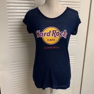 HARD ROCK • Edinburgh Hard Rock Cafe Graphic Tee